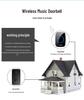 Self-Powered Wireless Doorbell Set: Waterproof, Battery-Free, Long-Range 1-to-3 Ding Dong Reminder