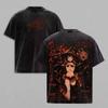 Megumin Gottes Segen auf dieser wunderbaren Welt! T-Shirt Anime Gewaschenes T-Shirt Herren Unisex Kleidung Sommer Kurzarm Baumwolle T-Shirt