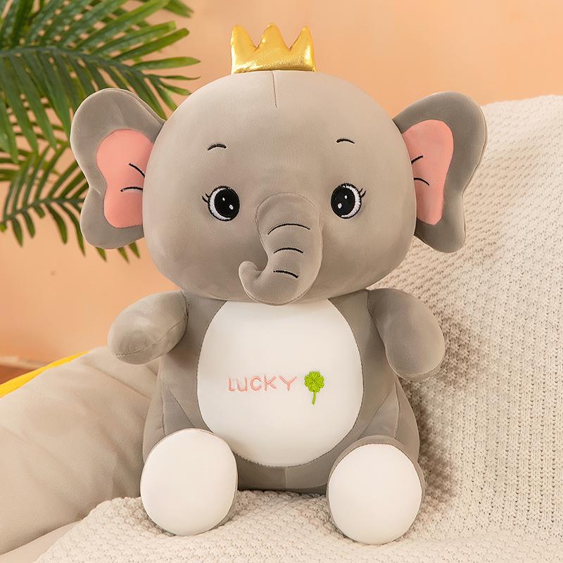 Cute Angel Elephant Plush Pillow - Children's Stuffed Toy