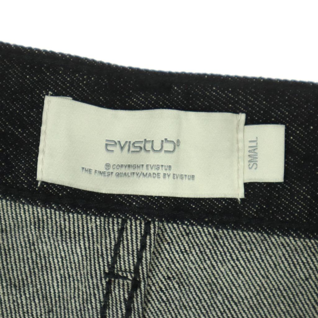 unused EviStub Wide denim pants S Black series Men's Used