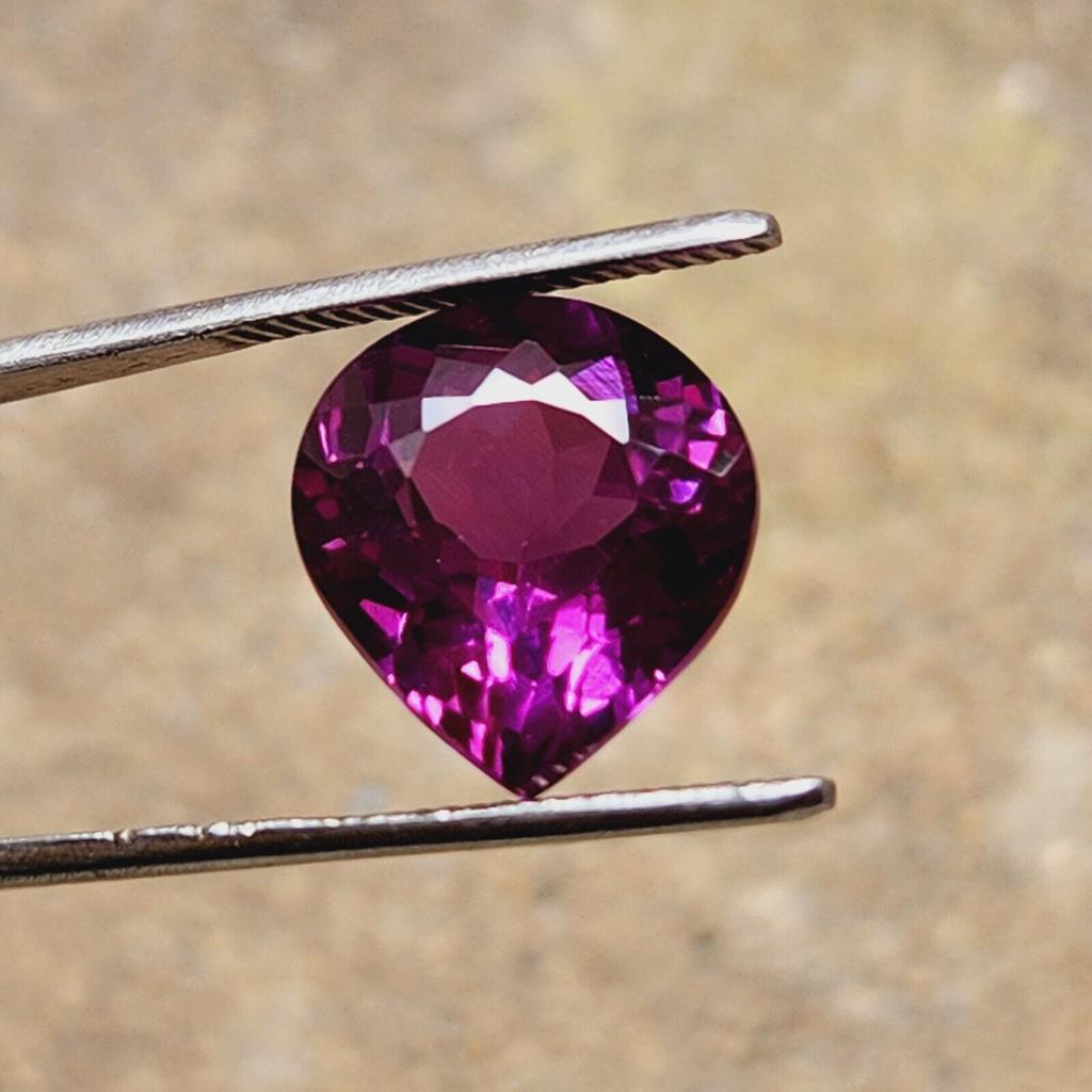 13mm Natural Padparadscha Sapphire Loose Gemstone Heart Shape Certified