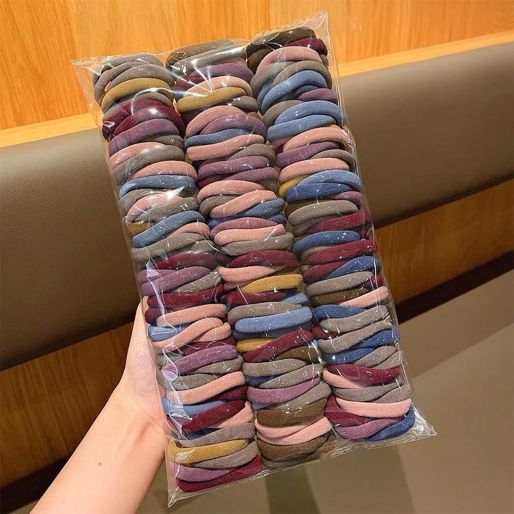 New Elastic Bands Hair Tie Durable headwear Hair Bands Seamless Rubber Band Daily Use