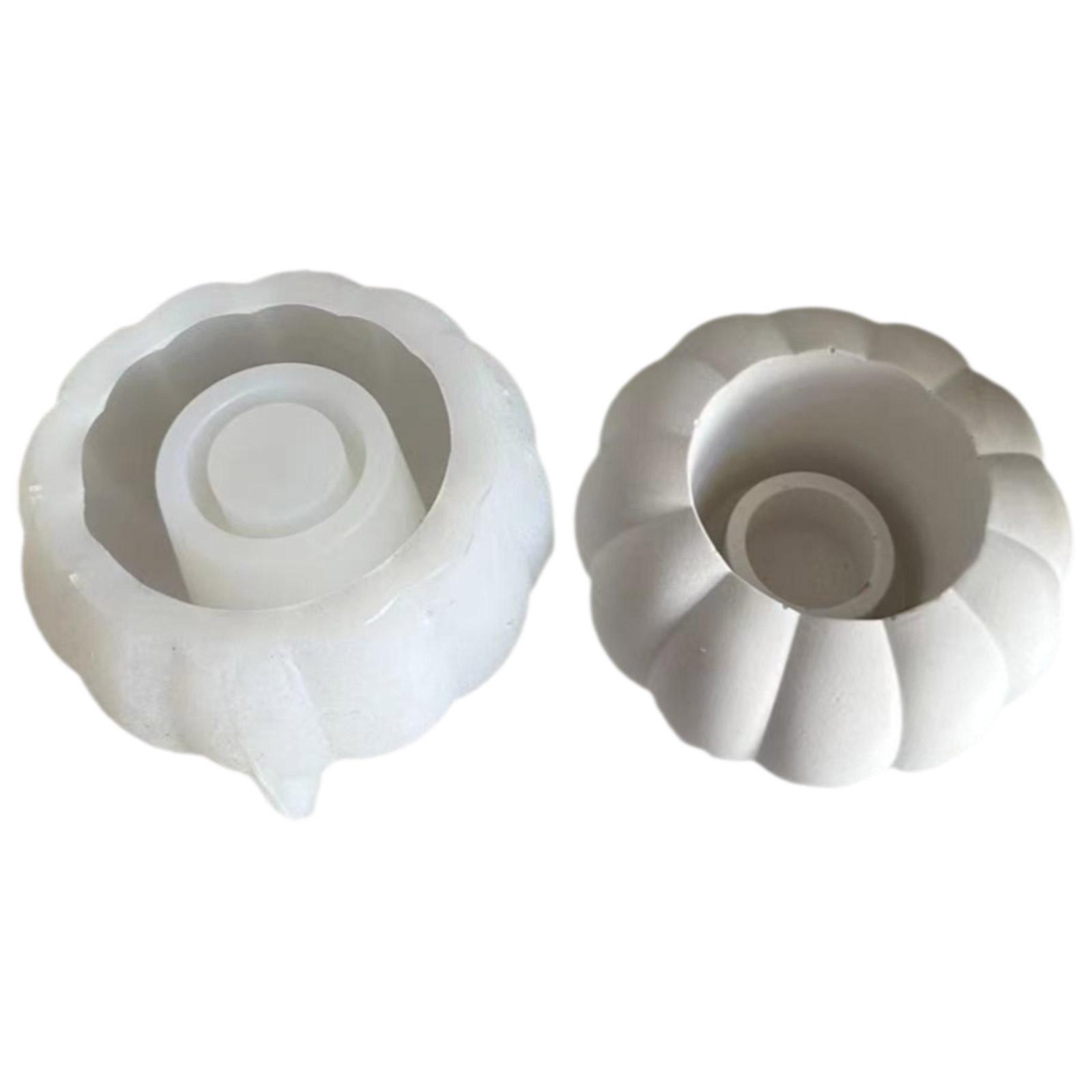 

Формы для украшений, силиконовые формы для поделок на Хэллоуин, формы из смолы в форме тыквы, силиконовые формы для подсвечников