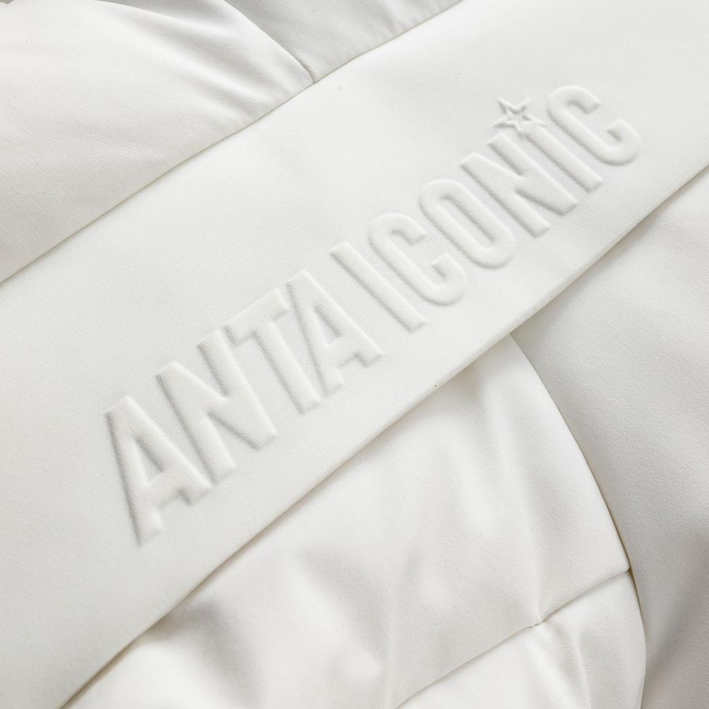 Anta Iconic Olympic Culture Warm Waterproof Long Down Jacket Unisex Outerwear 172618902-1