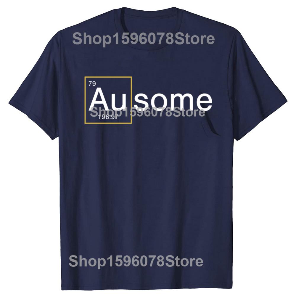Funny Ausome Autism Graphic 100% Cotton T-shirts Men Women's Fashion Casual Tshirt Loose Oversized Streetwear T Shirt
