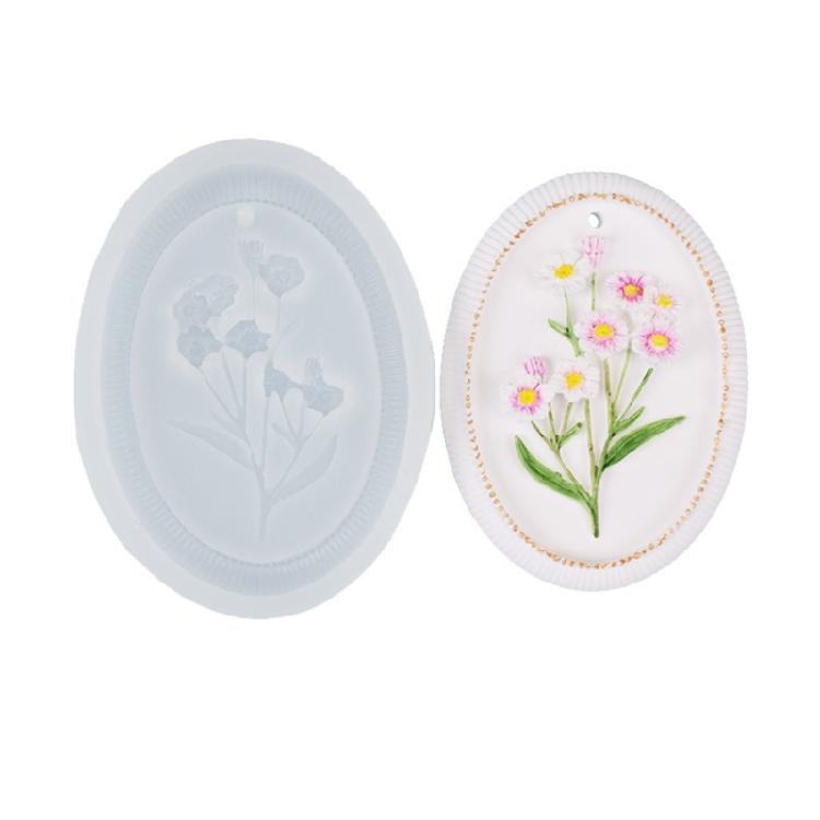 Silicone Material Candy Molds Flower Shaped Chocolate Moulds Fondant Moulds