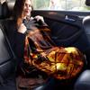 1pc Flame Helmet Printing Lightweight Flannel Blanket, Comfortable and Warm Blanket,  Sofa Bed and Couch Office, Suitable for Gift Blankets