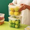 Multifunctional PP Plastic Food Container Preservative Crisper Picnic Kitchen Refrigerator Storage Box for Travel Factory