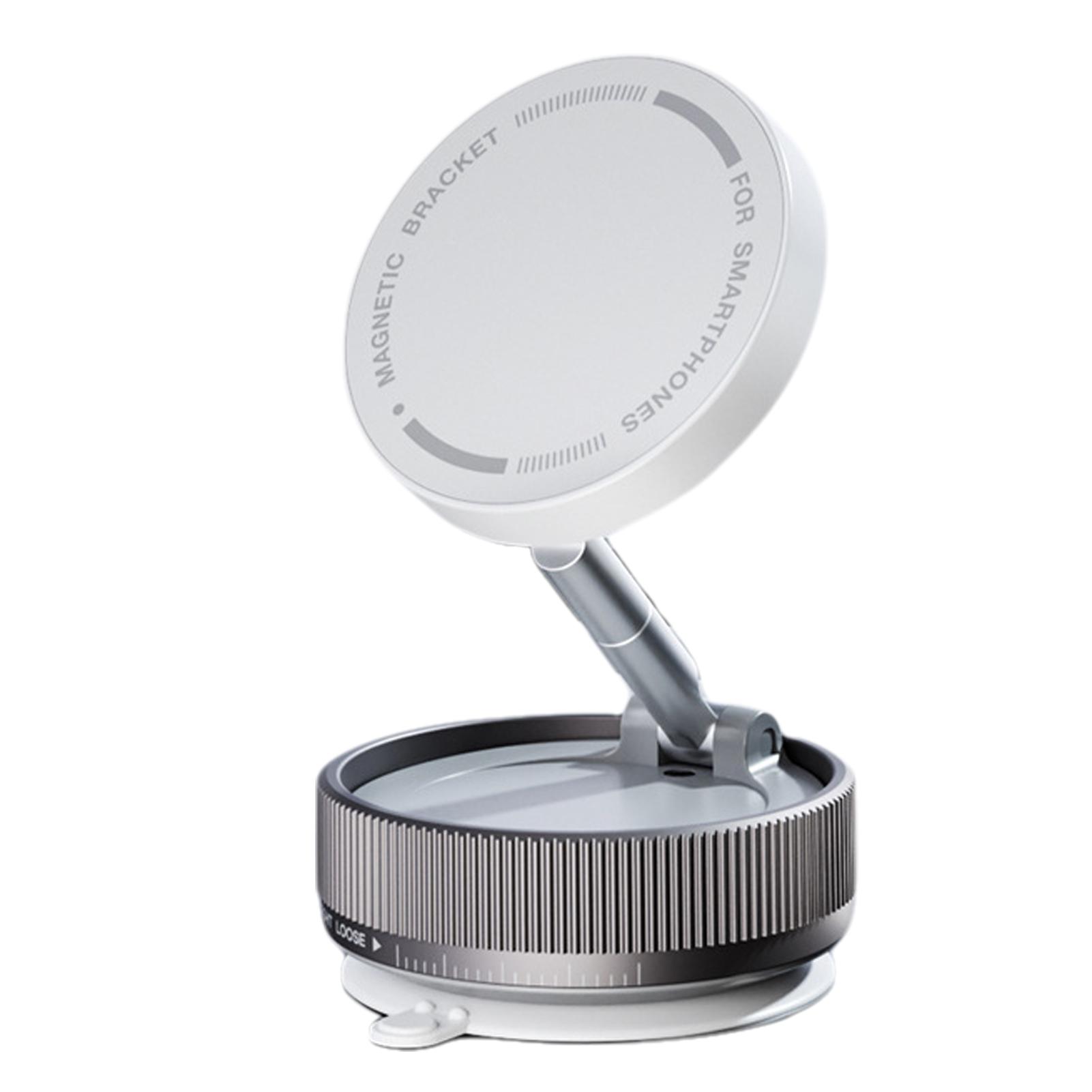 

Универсальный держатель для телефона из АБС-пластика 360 Магнитный держатель для автомобиля или спортзала Вращающийся на 360 градусов магнитный держатель для телефона в автомобиль белый