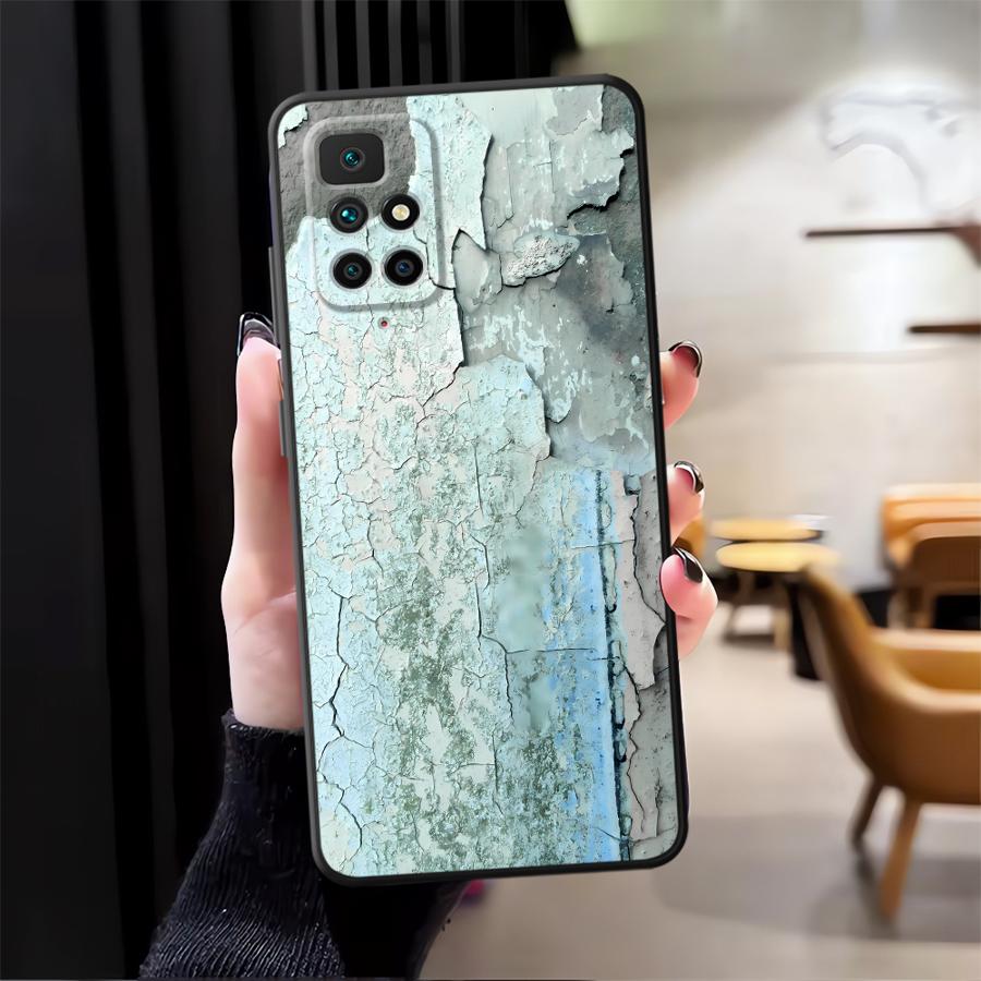 

Retro Rust Marks Case for Xiaomi Redmi 9A 9C A5 A1 A2 Plus 10 K40 K50 Gaming 13C 12C K60 9T 12 Funda Phone Cover Redmi A2+