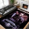Crystal Velvet Rug Soft Non Slip Indoor Floor Mat Home DecorHalloween Michael Myers