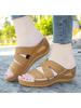 Summer Women  Wedges Sandals Premium Orthopedic Open Toe Sandals Vintage Anti-slip Leather Casual Female Platform Retro Slippers