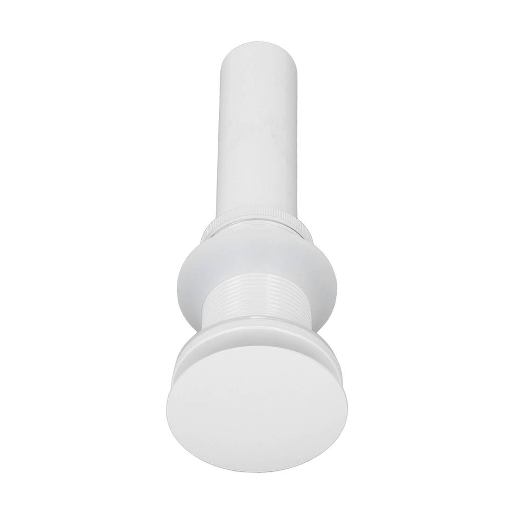 Pop Up Drain Stopper Press Bounce Deodorization Bathroom Sink Drain for Home White Without Hole