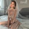 Sexy Lingerie Sexy Pure Desire Onesie Open Crotch Free Bridal Clothing Passion Perspective Set 6846