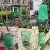 5 Pezzi Trappola per Mosche Insetti, Gabbia Rete Raccogli Mosche da Appendere per Ranch Pieghevole Riutilizzabile Trappola per Mosche per Giardino Esterno Fattorie Parchi