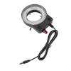 LED Mikroskop Ringlicht 144 LEDs 4W 6500‑7500K 32000‑36000LX Einstellbare Helligkeit USB-betrieben Mikroskoplampe