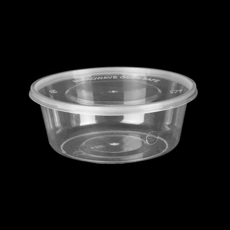 WS Einweg Runde Plastik Lebensmittelbehälter 1000ml