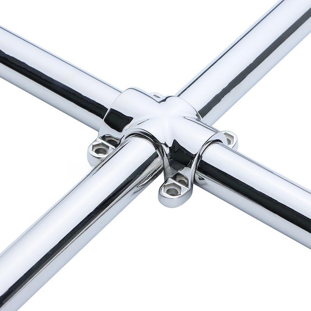 Marine Railing Installation Stainless Tube Clamp Heavy Duty Stainless Steel Clamp Stainless Steel Clamp Yacht Rail Connector