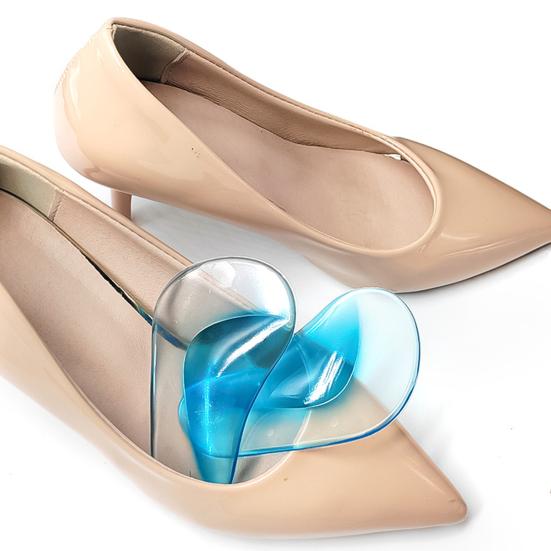 1 Pair Arch Support Insoles Correct Position Shoe Insoles Breathable Skin-Friendly Adhesive Foot Pads for Plantar Fasciitis Flat Feet Relief