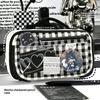 Style Fabric Pen Case With Portable Design For Stationery Organization