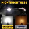 GIVEDOUA 1157 LED Car Bulb, BAY15D 7528 2057 2357 LED Replacement Light Bulbs For 12V RV Car Camper Trailer Brake Lights, Super Bright 5050 18-SMD
