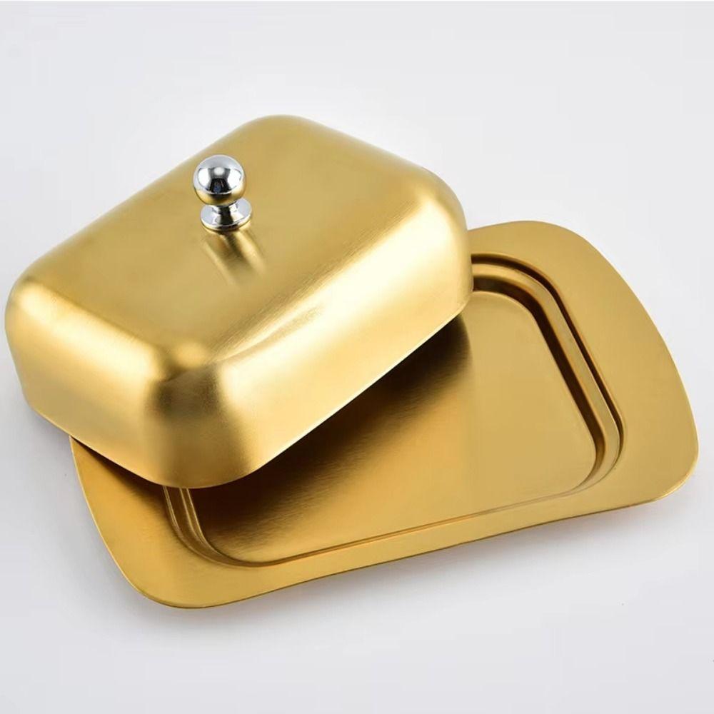 Food Grade Butter Tray Large Capacity Cheese Container Butter Storage Box  Tableware Dessert Tray