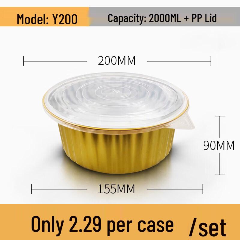 Disposable Aluminum Foil Baking & Takeaway Containers