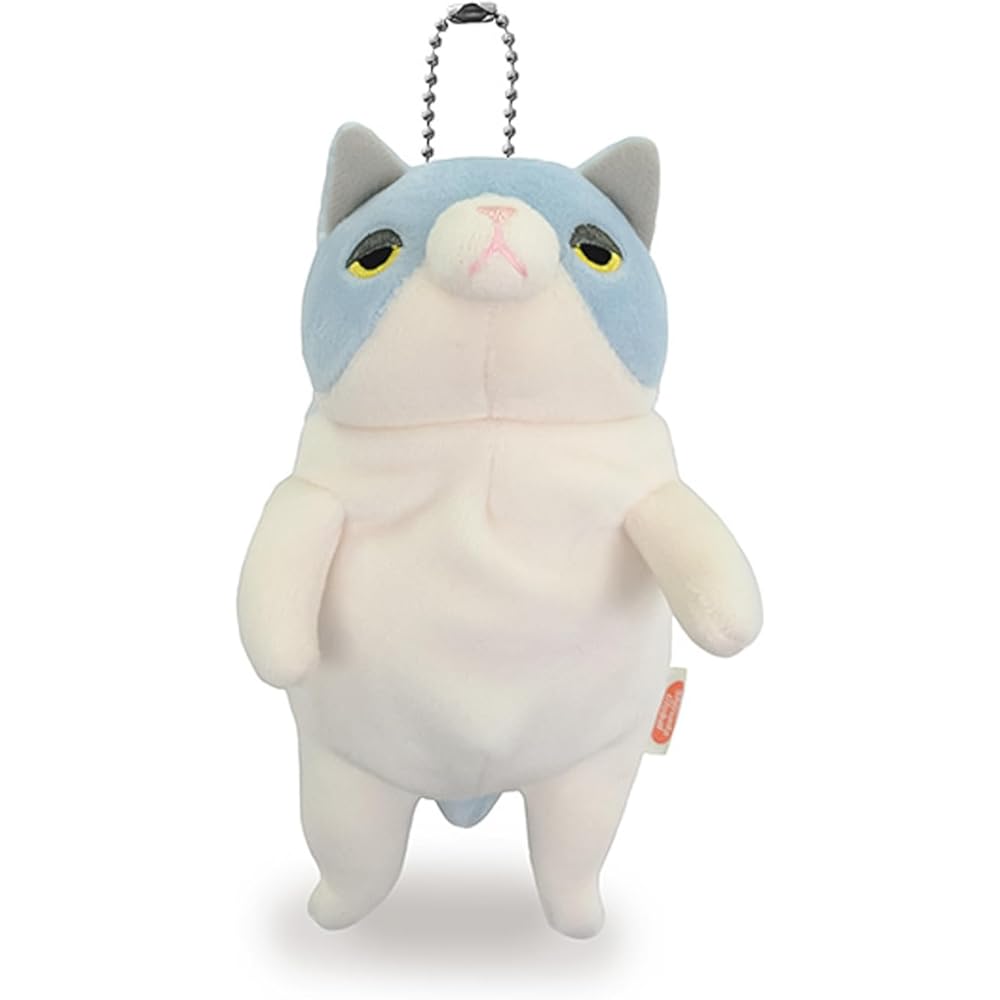Shinada Global Mochi Series Mochi Cat Pastel Plush Toy Mini 7x5x14cm Animal MONE-0088PR