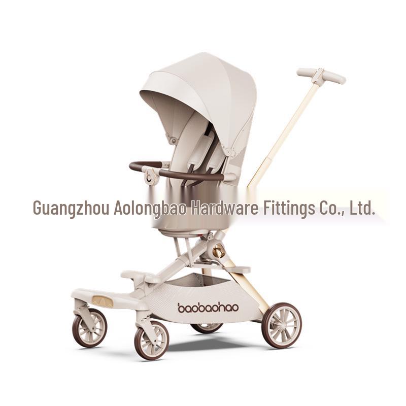 Легкая коляска Baby Good V16: Двустороннее, Складывание одной кнопкой, Положения сидя или лежа, Подходит для возраста 0-6 лет.