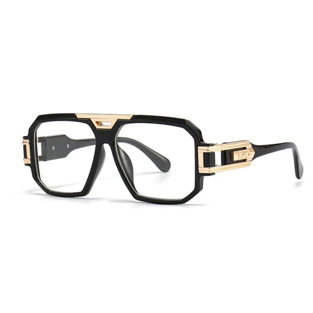 Fashion Reading Glasses Men 2025 Vintage Luxury Brand Designer Oversized Eyewear UV400 Anti Blue Light Transparent Glasses +2.75