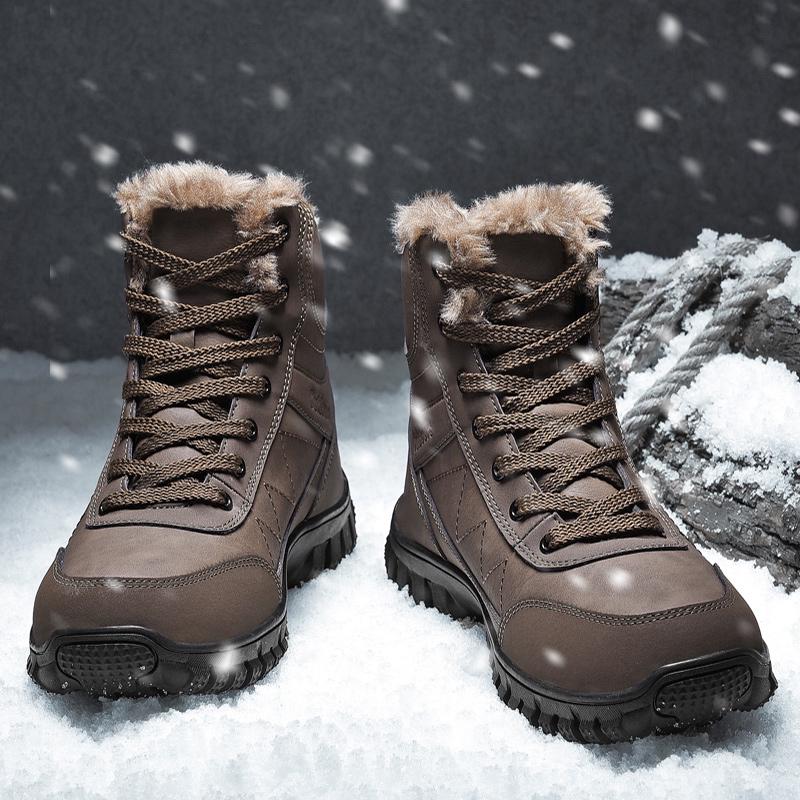 Men Winter Boots Shoes Warm Fashion Sneakers 2024 Winter Outdoor High Quality Men Snow Boots Casual Shoes Men Luxurious Boots