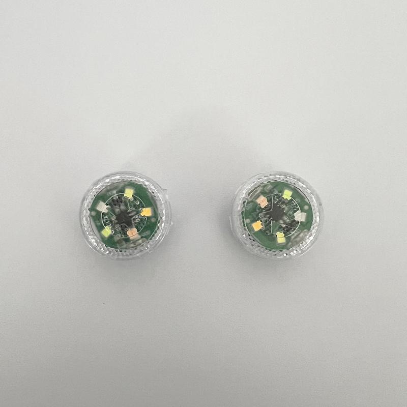 2PCS Car Door Light Warning Light Anti Collision Flash Red Wireless Alarm Lamp Strobe Light Turn Signal Parking Light