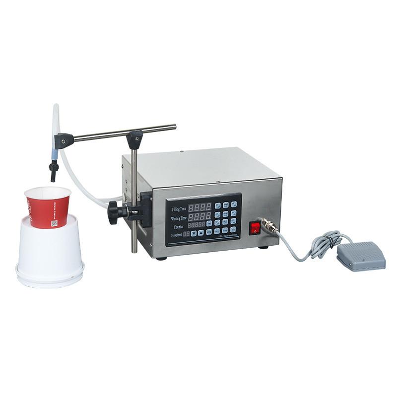 Dosatore Liquido Automatico Piccolo GFK-280 Riempitrice Semi Acqua Minerale Latte Riempitrice Quantitativa per Bottiglie