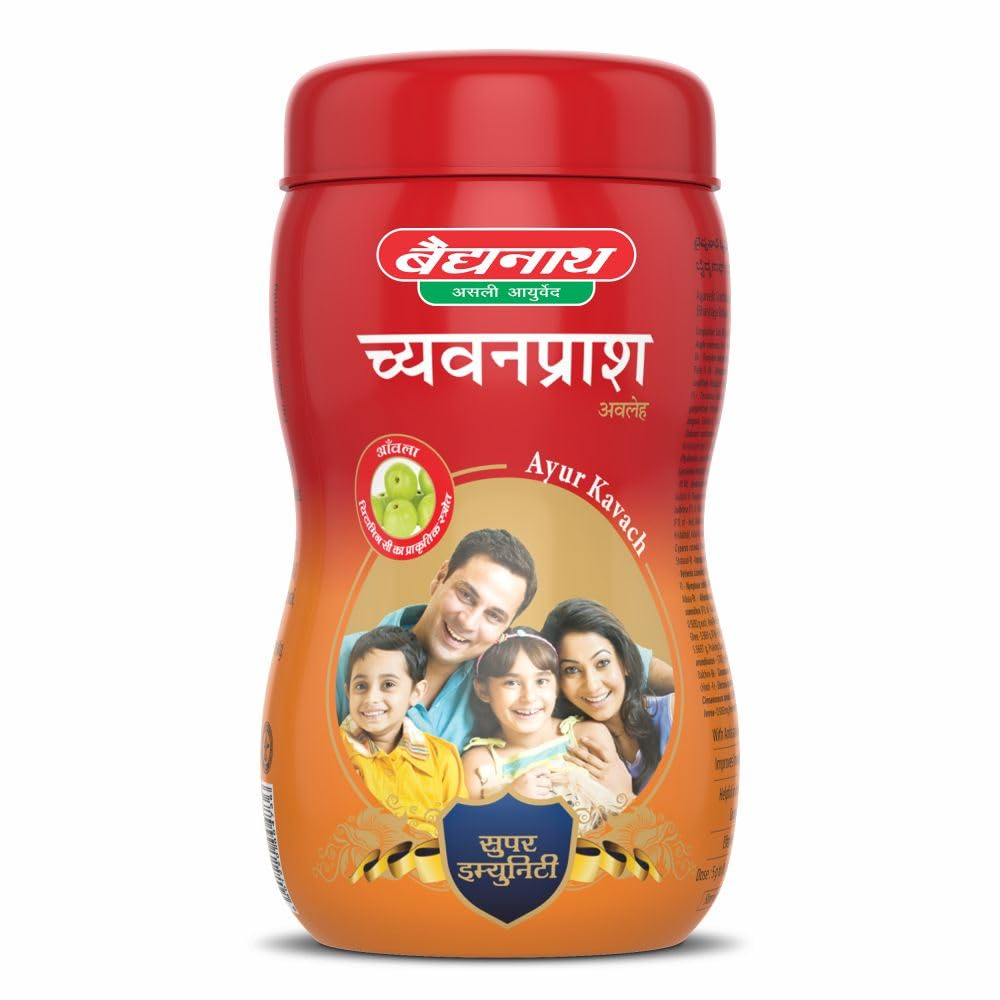 Baidyanath Asli Ayurved Chyawanprash 950G For Daily Health | Ayurvedic, Natural | All Age Groups| Builds Overall Health | With Goodness Of 42+ Ayurv