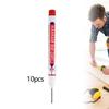 10x Tile Marking Long Nose Pens Ink Waterproof Deep Reach Markers Multipurpose Hole Marker