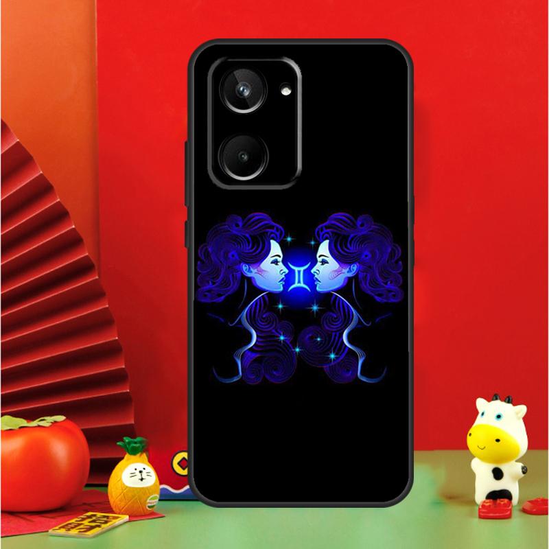 Neon Zodiac Signs For Realme 15 Pro GT7 GT6 10 11 12 13 14 Pro Plus C65 C67 C63 C61 C51 C53 C35 C75 C55 Case