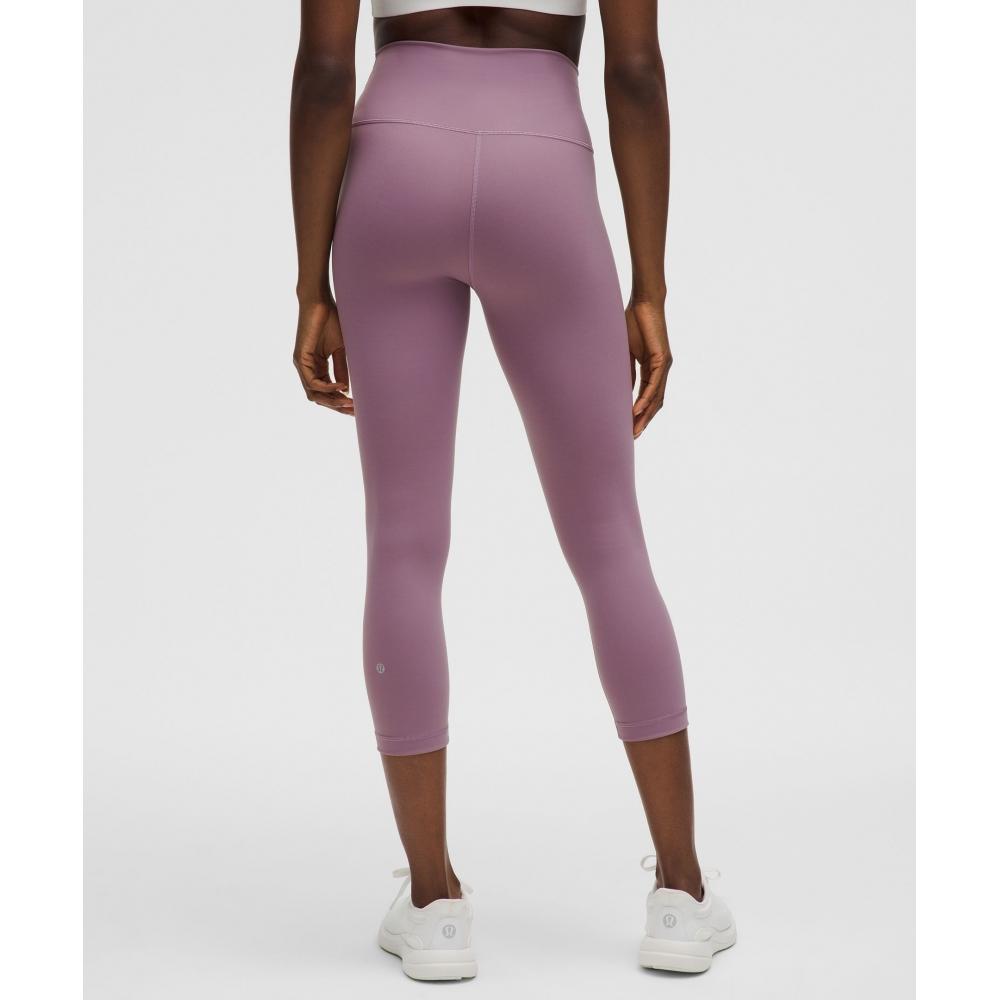 Lululemon Wunder Train High Rise Crop 21 Lavender Lux – buy the