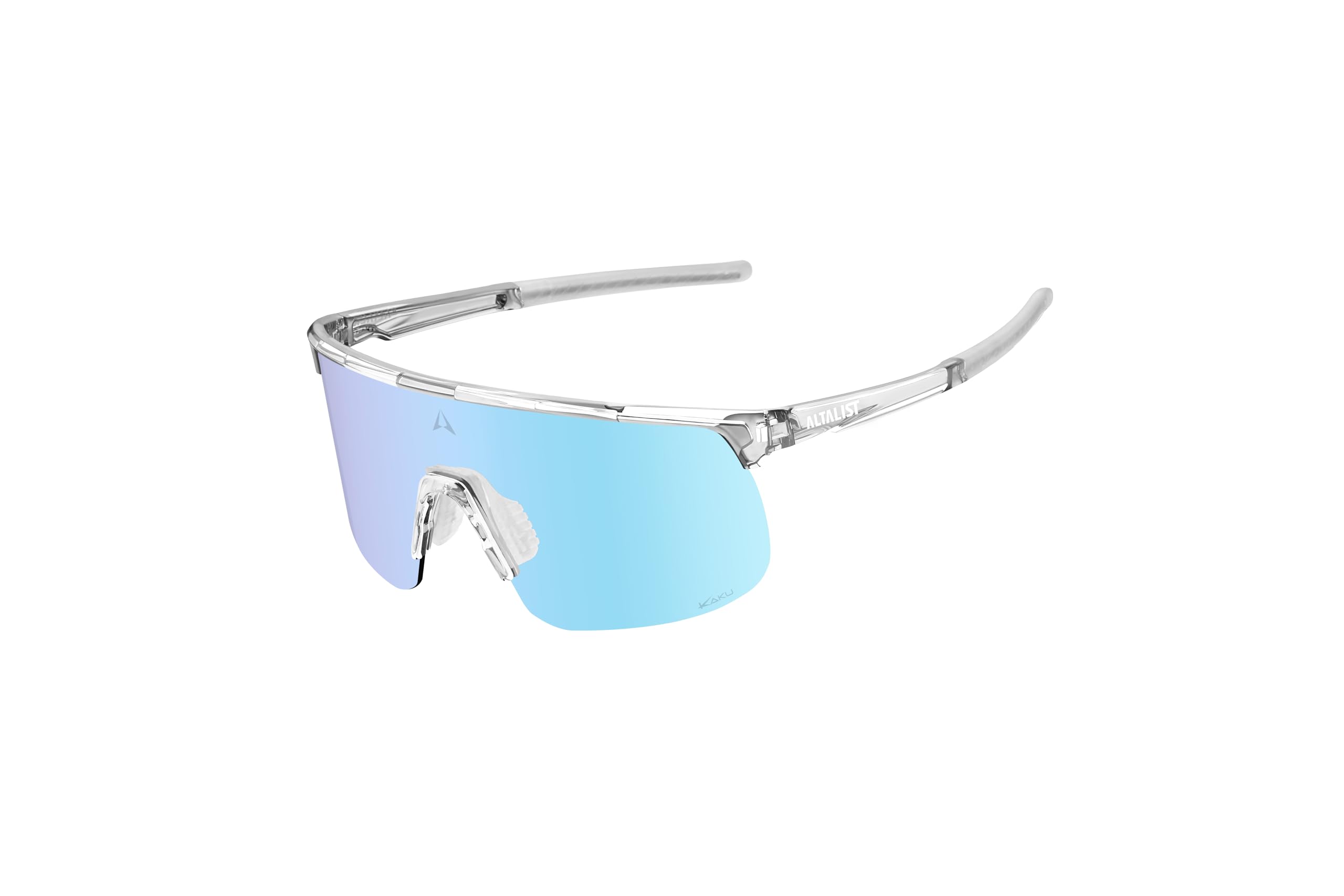 ALTALIST KAKU SP5 SP Photochromic Lenses Clear Frame Blue Mirror [ALTALIST] (Kaku Five) (Crystal Lens)