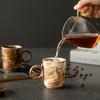 OLOEY Portable Bone China Coffee Cup