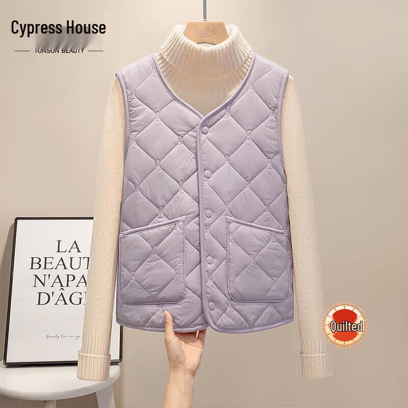 

Sibaishi Women s Autumn Loose-Fit Casual Vest L