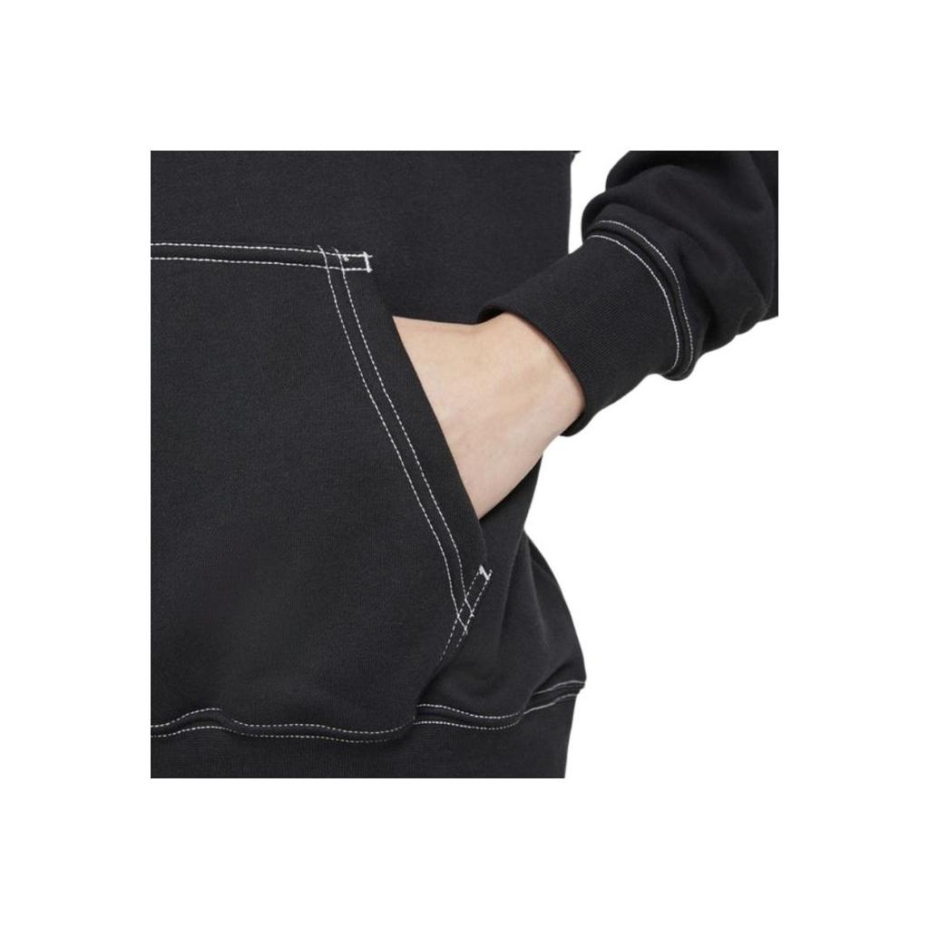 Nike Swoosh Fleece Hoodie Women Tops Black DD5581-010