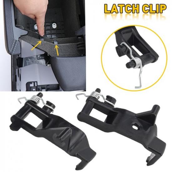 2X For Mercedes-Benz W166 W292 X166 GL Center Console Armrest Latch Clip L+R