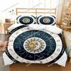 Sun and Moon Duvet Cover Set Boho Bedding Set for Kids Boys Girls Bohemian Style Queen Size Comforter Cover Psychedelic Design
