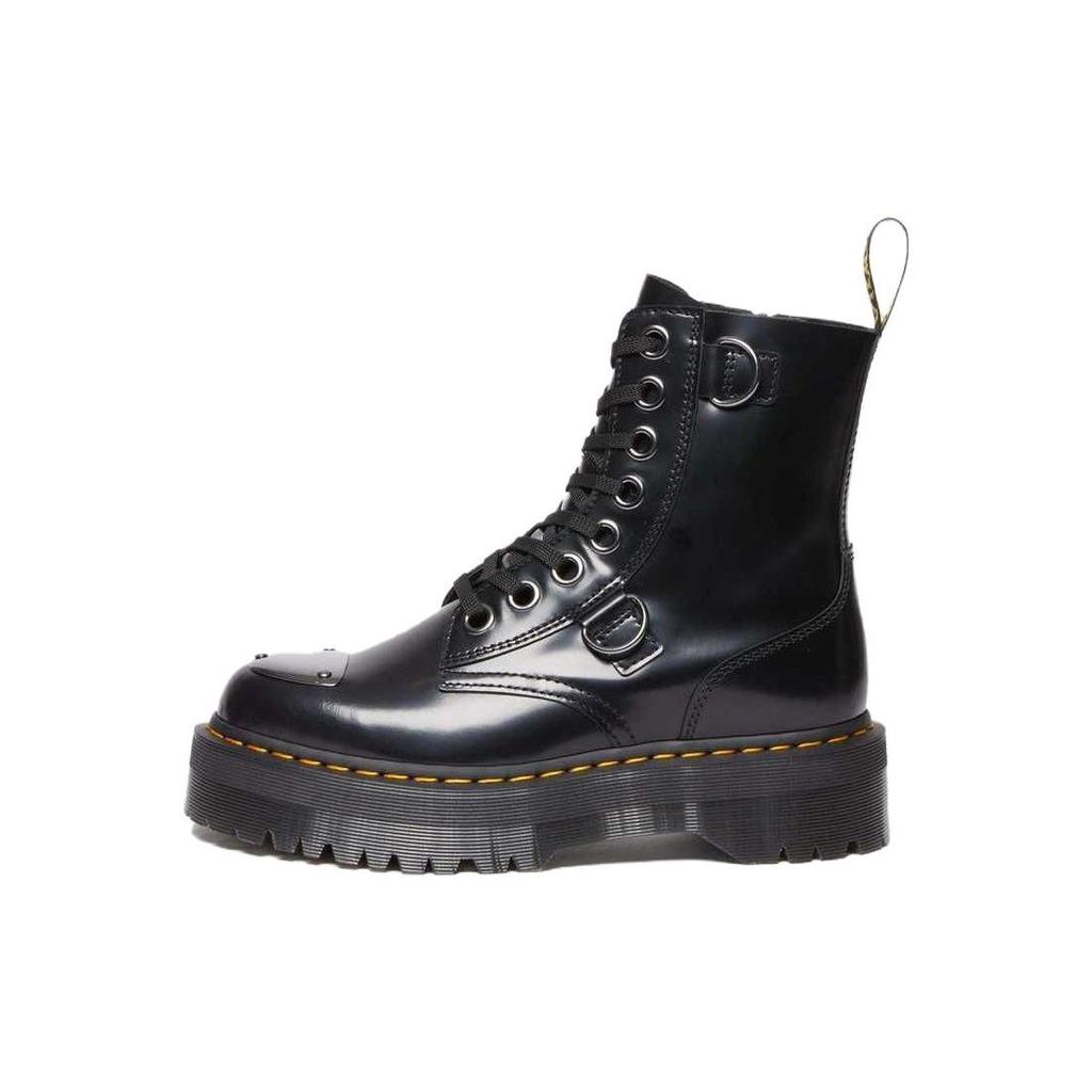 Dr. Martens Jadon Series Comfortable Simple Short Boots Unisex Boots Black 30789001