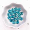 Shiny 80pcs AB Resin 10mm Whirlwind Round Flat Back Rhinestone Appliques DIY Wedding Scrapbook Craft