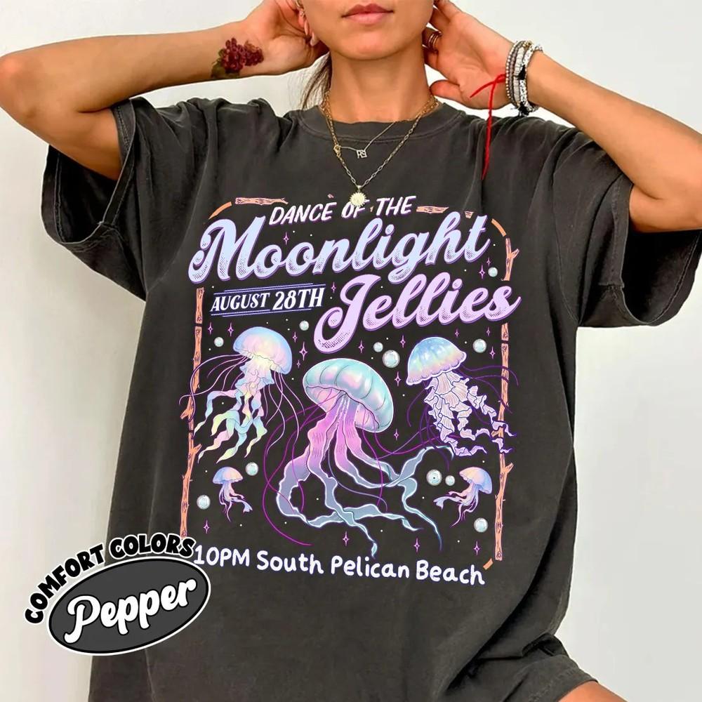 

Dance of the Moonlight Jellies Stardew Valley Comfort Colors Shirt Size S3XL Unisex T-Shirt XXXXL