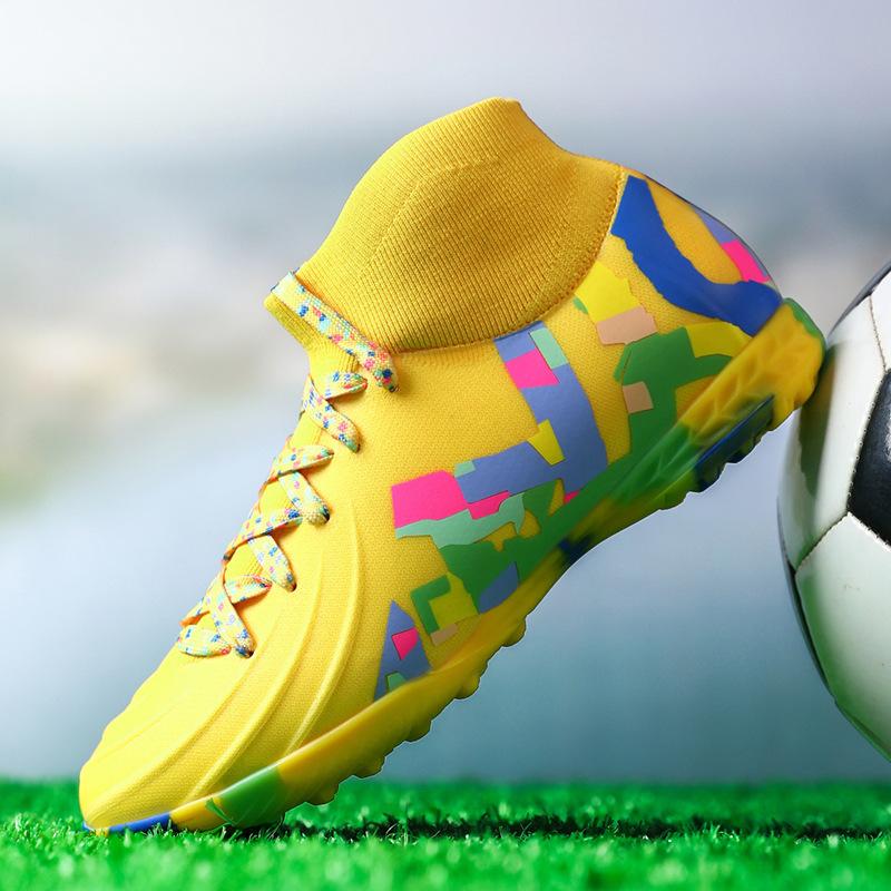 

Подростковые футбольные бутсы студенческие шипы для травы мужские и женские сломанные шипы зеленые тренировочные бутсы футбол 46
