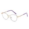 Women's Cat Eye Color-Changing Blue Light Glasses for Migraine Relief - Trendy Clear Lenses