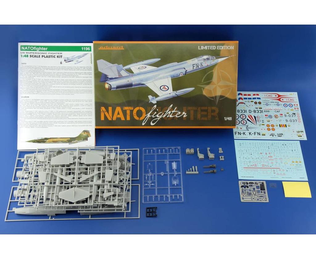 Eduard 1/48 Limited Edition NATO Fighter F-104G Plastic Model