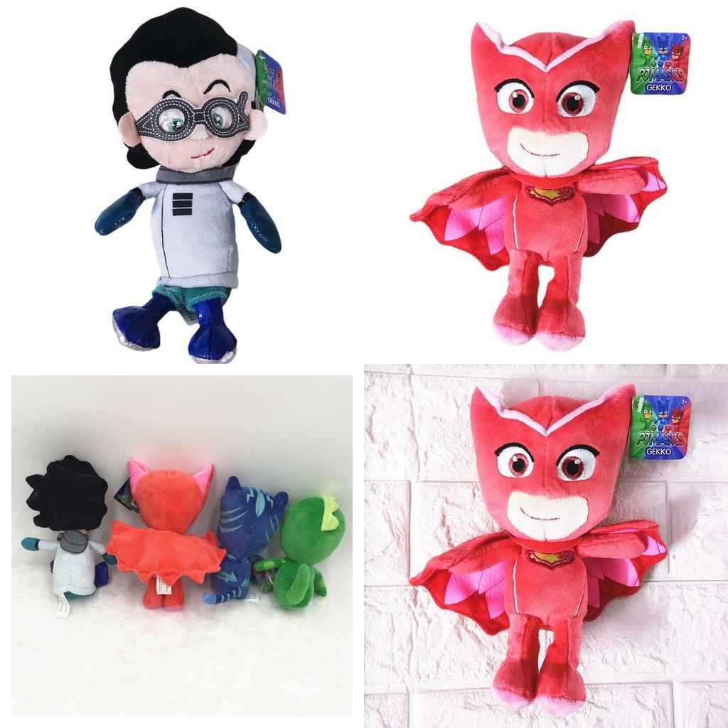 Adorable Pj Masks Plush Doll Toy Featuring Catboy Gekko Luna Girl Owlette And Romeo For Kids